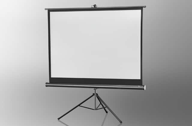 Prenosno platno na stojalu 240x240cm
