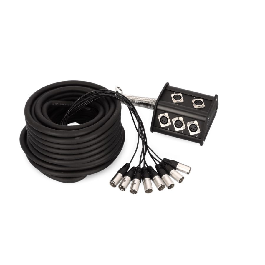 Adam Hall K8C15P Multikor kabel Stage Box, 8 kanalni - 15m