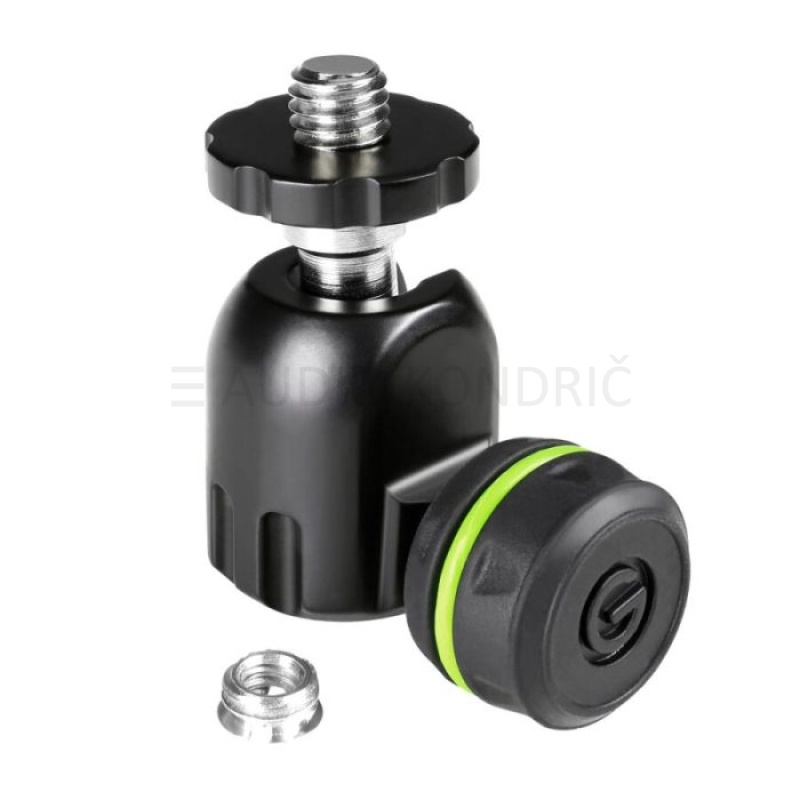 Gravity MS QT 1 B Quick-Tilt Ball-Joint Adapter, za mikrofon