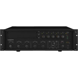 Monacor PA-1240, Ojačevalnik 5-zone 100 V, 240 W RMS