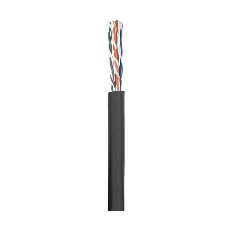 Digitalni/ UTP CAT5e Fleksibilni kabel, črn