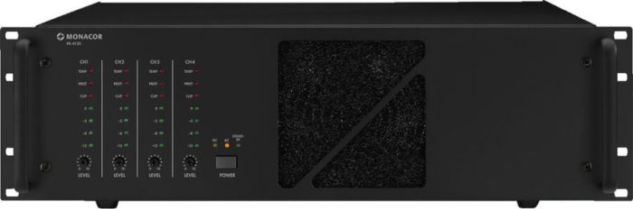 Monacor PA-4120, Ojačevalnik 4x120W /100V