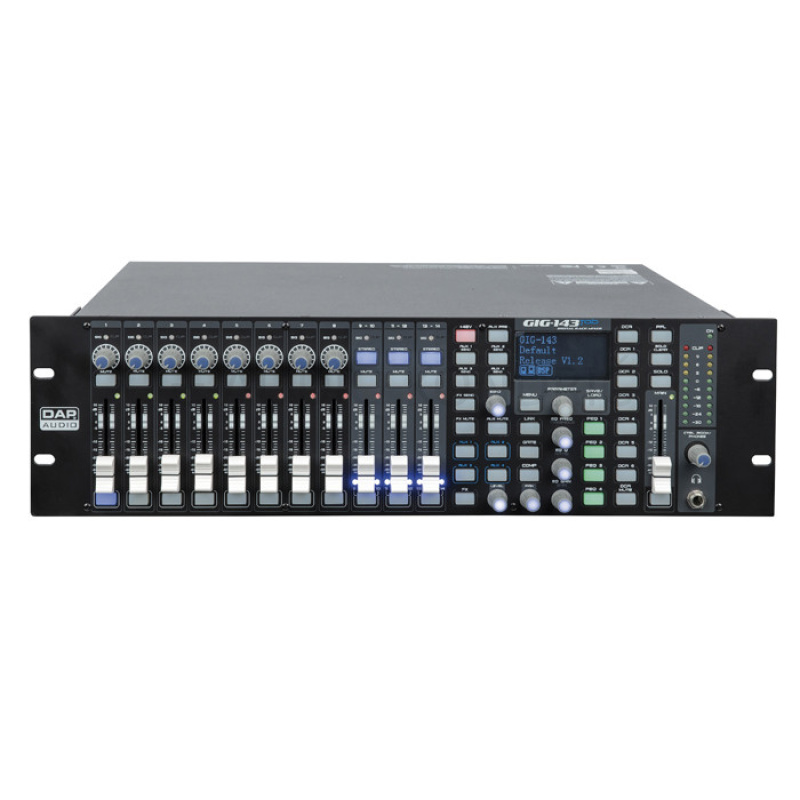 GIG-143 Tab Digitalna mešalna miza,+ DSP 19 " rack