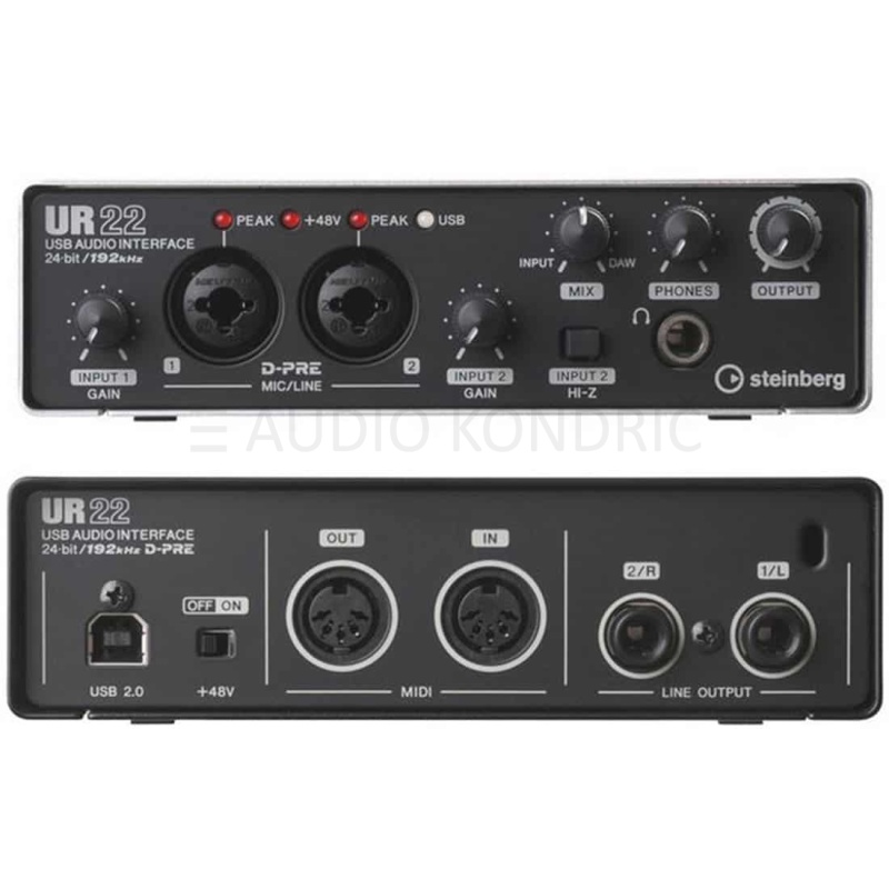 Steinberg UR22MKII 2X2, USB Audio Interface