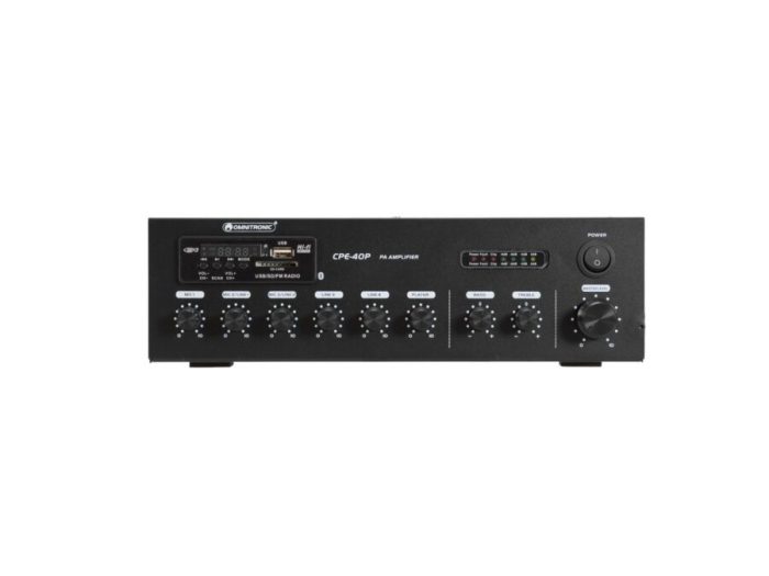 Ojačevalnik CP-40P , MP3 USB predvajalnik, Bluetooth, FM, 40W rms