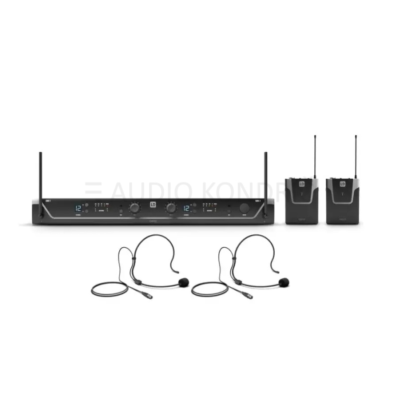 LD Systems U305 BPH 2, U306 BPH 2, Dvojni naglavni daljinski mikrofon