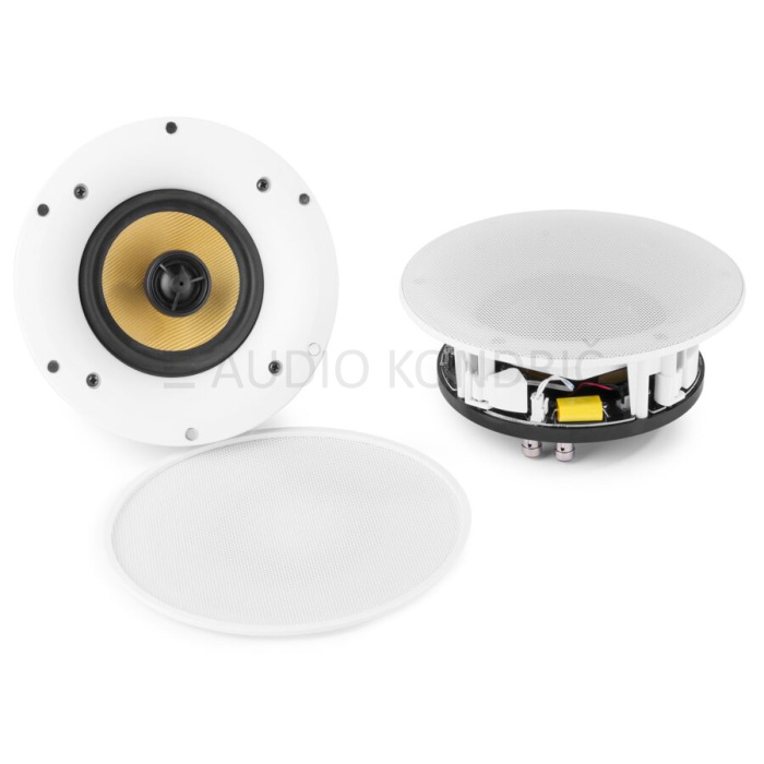 WCS80 WIFI/BT Bluetooth, WiFi Aktivni vgradni stropni zvočniki (par) bele barve