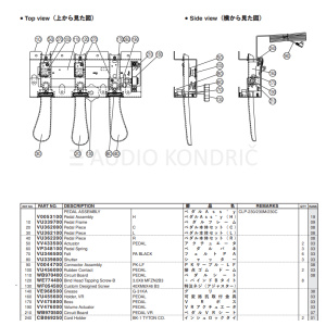 Yamaha elektronika za pedale CLP230