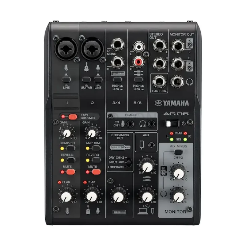 Yamaha AG06 MK2 Black