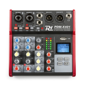 PDM-X401-4-kanalna-mesalna-miza-z-USB-Bluetooth-predvajalnikom