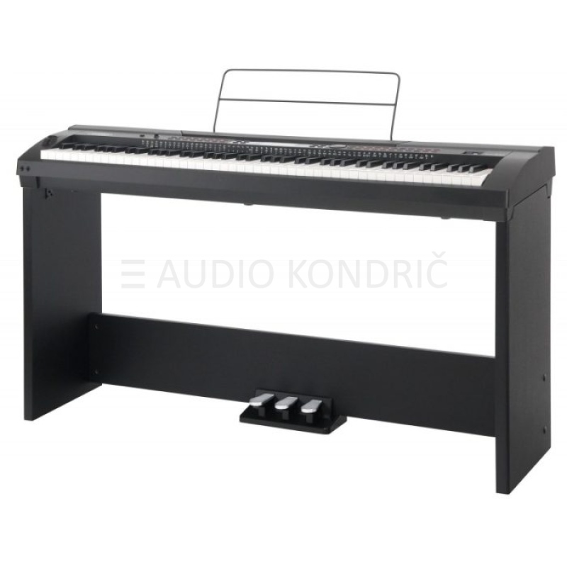 Prenosni električni klavir Classic Cantabile SP-250, komplet s stojalom in pedali
