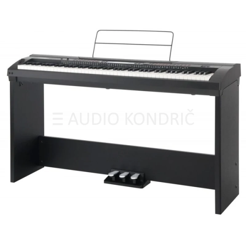 Prenosni električni klavir Classic Cantabile SP-250, komplet s stojalom in pedali