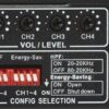 PRH-4240, ojačevalnik 100V & 8 ohm, 4x 240W kontrole