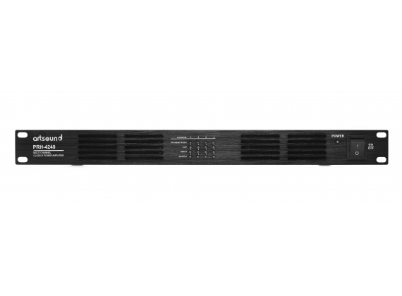 ArtSound PRH-4240, ojačevalnik 100V & 8 ohm, 4x 240W