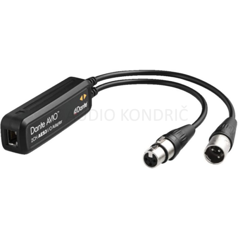 Dante AVIO AES3EBU Adapter, ADPAES32X2