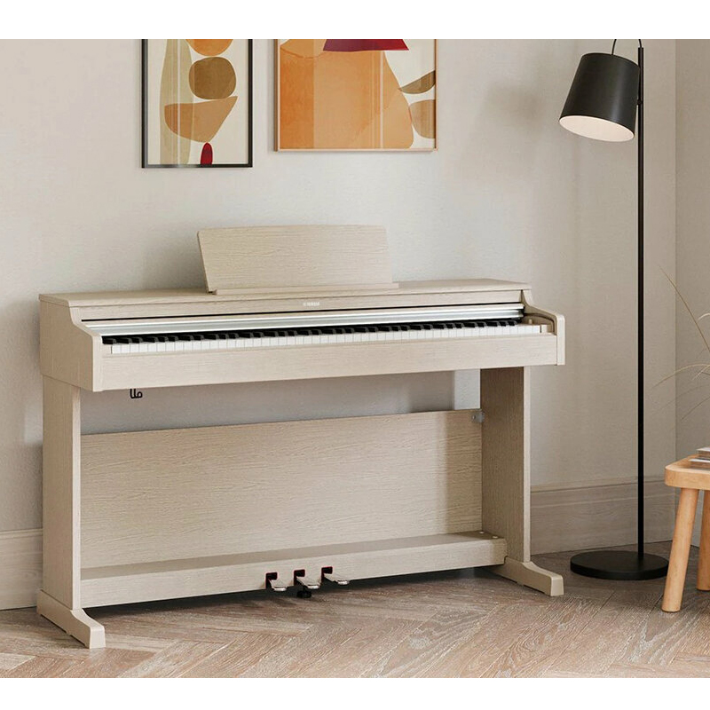 Yamaha YDP-165 WA Digitalni klavir, Pepelnato bel - slika 3