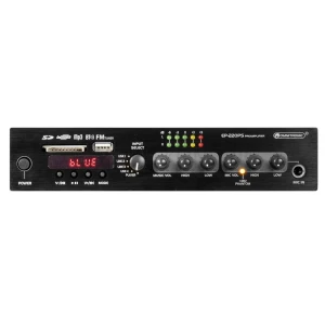 EP-220PS Predojačevalnik z MP3 predvajalnikom, Bluetooth sprejemnikom in FM radijem