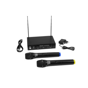 VHF - 102, Dvojni ročni dinamični daljinski mikrofon