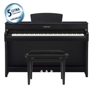 Yamaha Clavinova CLP-725 B, digitalni klavir + nastavljiva klop