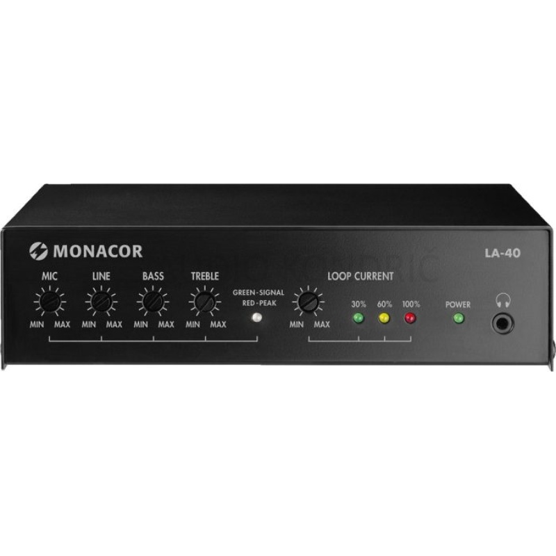 LA-40, Ojačevalnik z indukcijsko zank