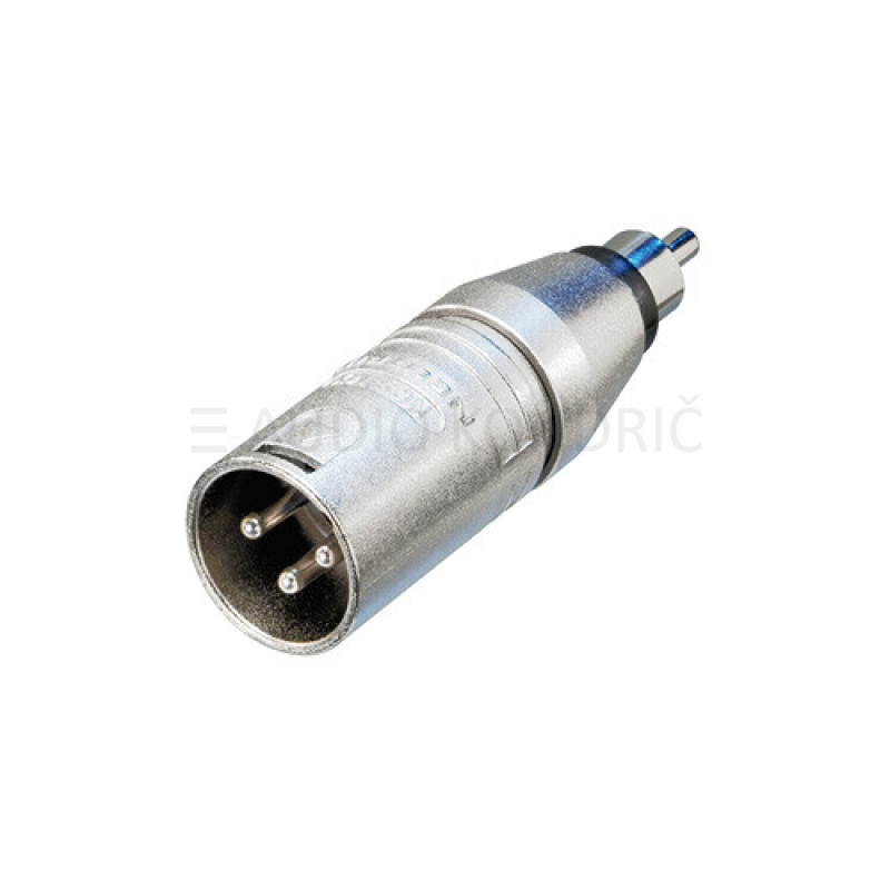 NEUTRIK NA2MPMM Male XLR Male to Male RCA Adapter
