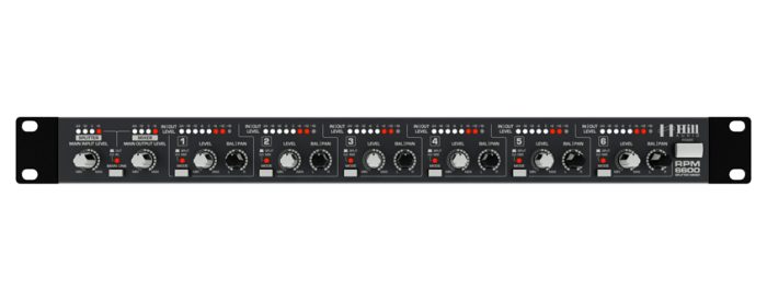 Hill Audio, RPM-6600 Kanalna mešalna miza / spliter