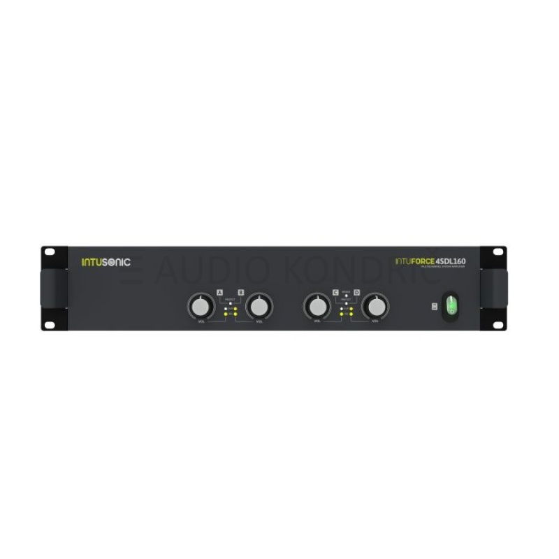 INTUSONIC 4SDL160 Class-D ojačevalnik 4x150W