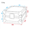 Showgear Case for Pioneer DJM-mixer 03