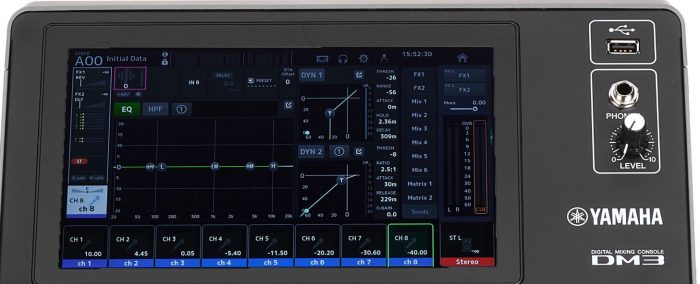 YAMAHA DM3S, Standard, Digital Mixing Console - slika 4