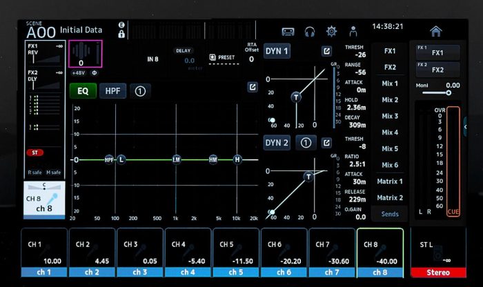 YAMAHA DM3S, Standard, Digital Mixing Console - slika 5