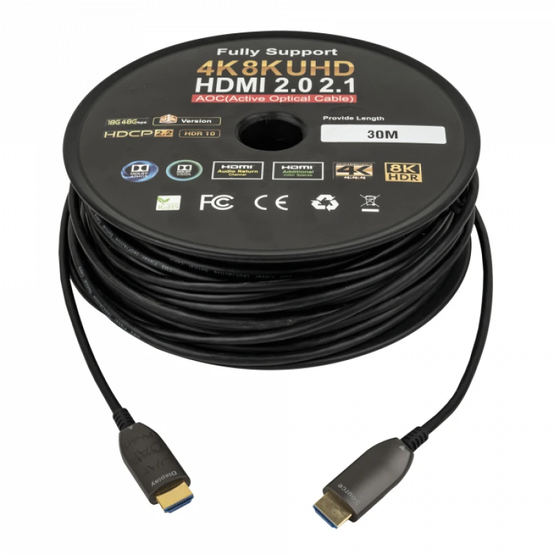HDMI kabel 30m, aktivni HDMI 2.0 optični kabel 4K