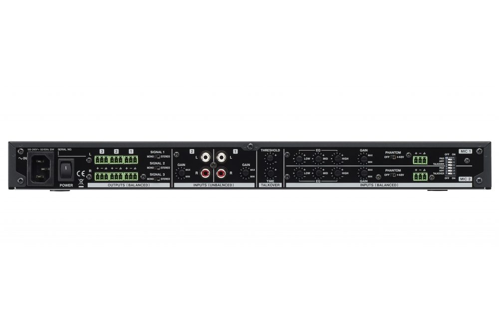 Tascam MZ-123BT Zonska mešalna miza, Bluetooth - slika 2