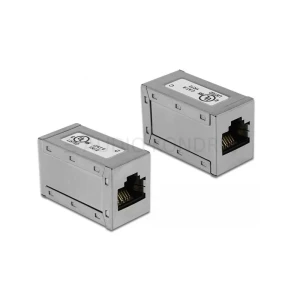 UTP spojka, kovinska, Adapter RJ45 jack > RJ45 jack