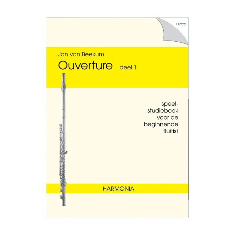 BEEKUM J.: Ouverture DEEL 1, Učbenik za flavto