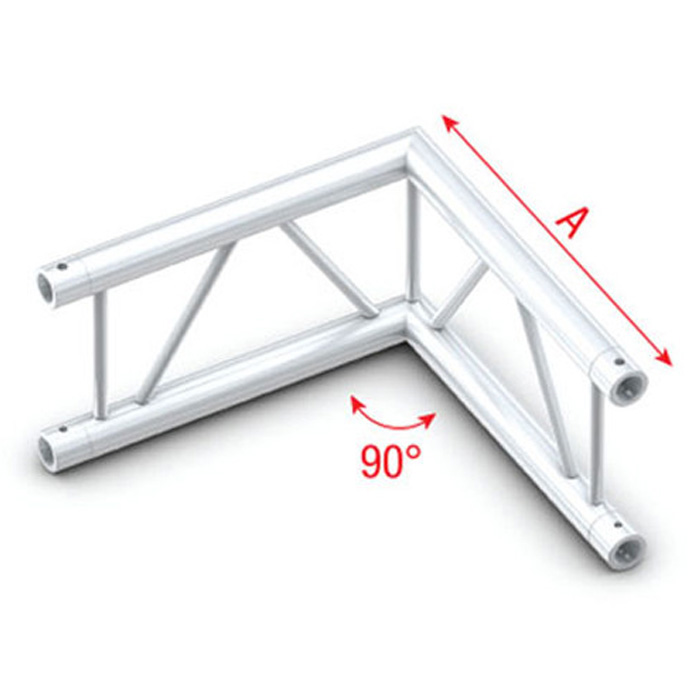 Aluminijasta rampa kotni element, Pro-30 Step F Truss - Corner