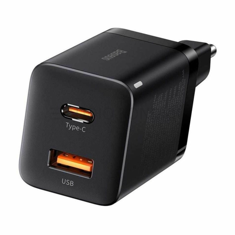 Baseus polnilec USB A in USB Tip C, 30W