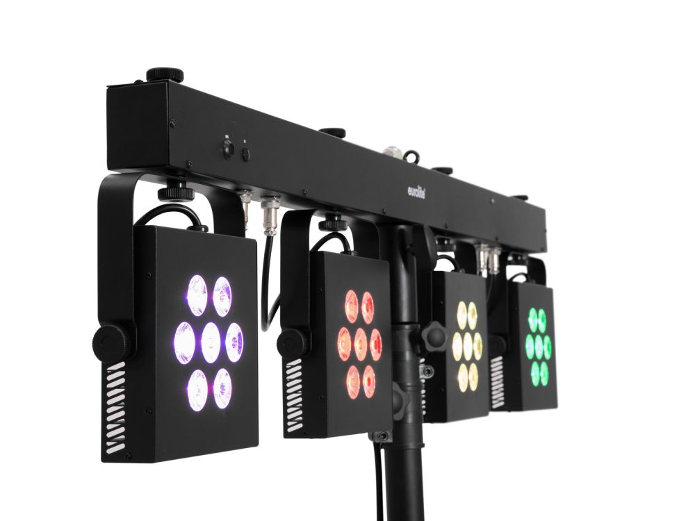 EUROLITE Set LED KLS-3002 , Led reflektorji + Stojalo - 315cm - slika 6