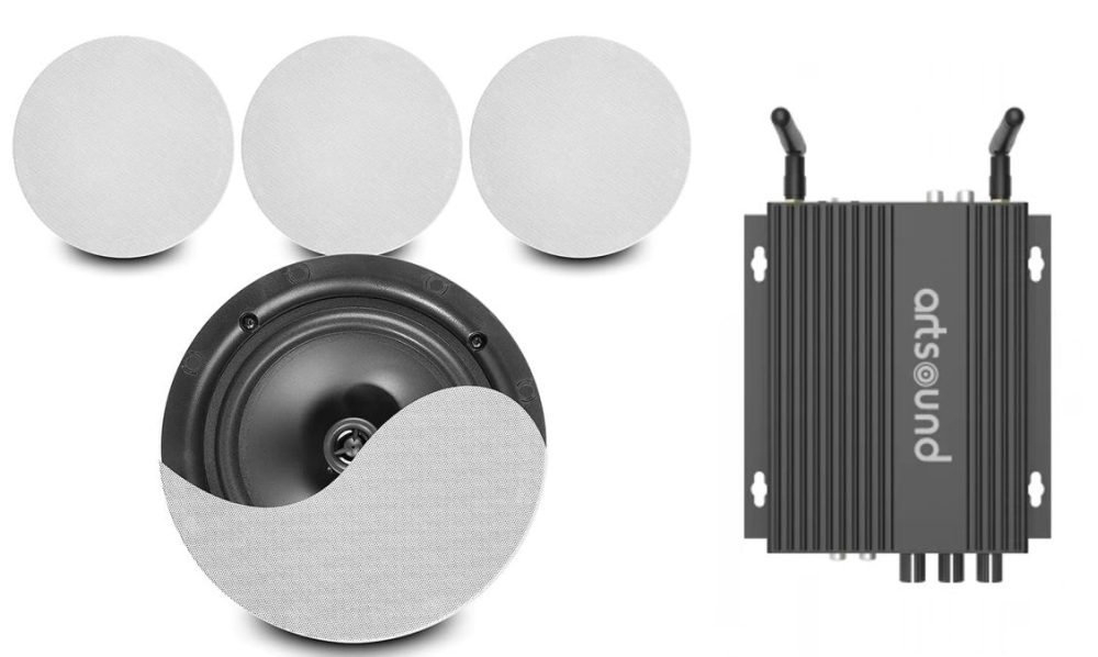 ArtSound - SMART HYDE SET Multiroom ojačevalnik, internet radio Wifi/ BT + 4 kom zvočniki
