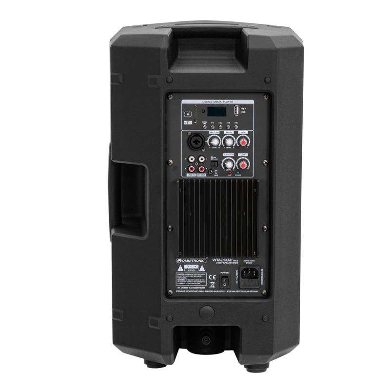 VFM-210AP Aktivni zvočnik 10", 180 W, USB, Bluetooth, TWS - slika 2