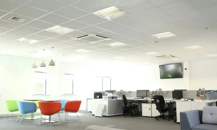 ArtSound AKUSTILE 01 Vgradni zvočnik, 600 x 600 mm, 100 V/ Ω, bela barva - slika 5