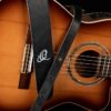 ORTEGA Suede-Leather Guitar-Strap - Ash 2a