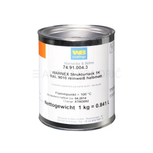 Warnex 0131 WHI Teksturna barva, bela