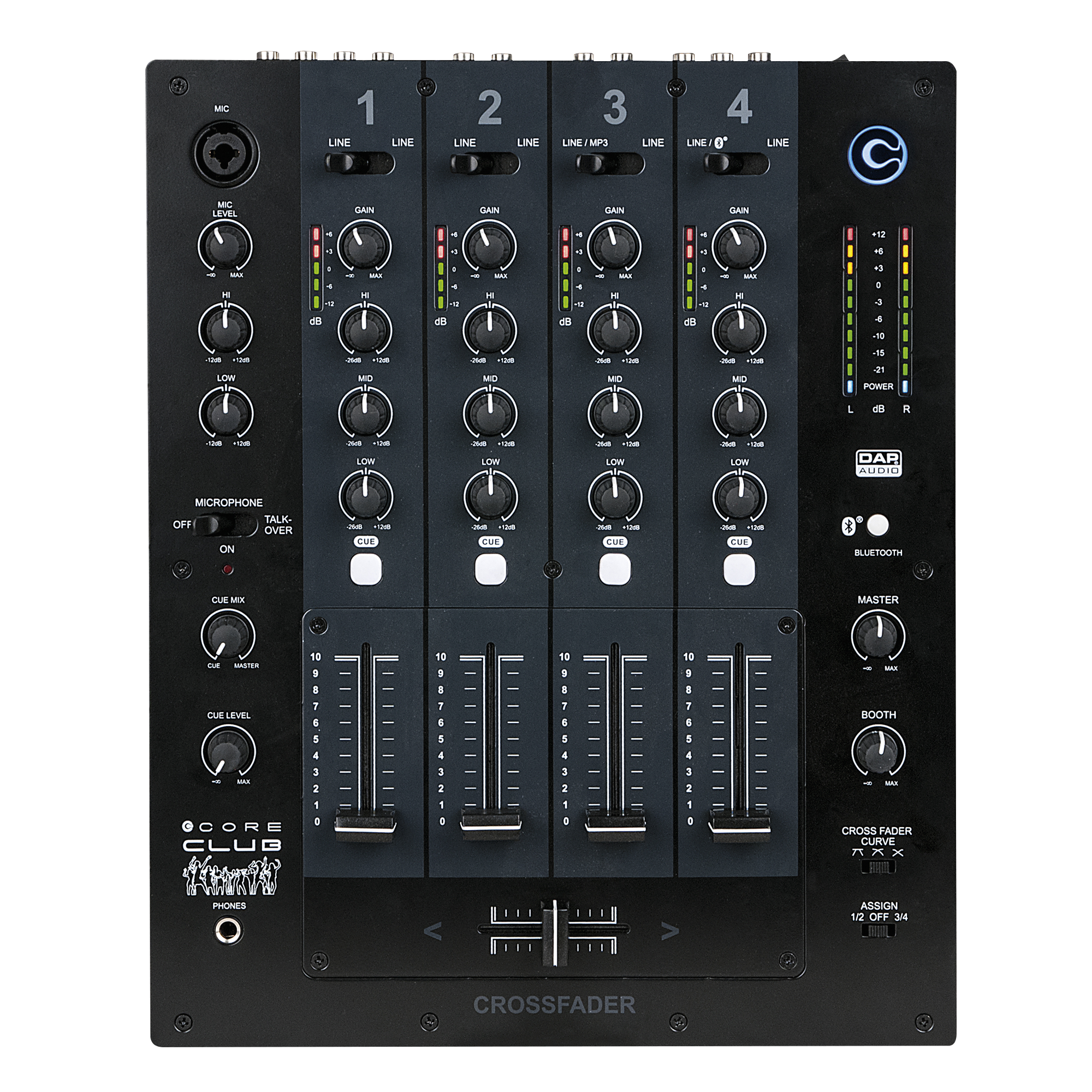 DAP-Audio CORE Club 4 Kanalni Dj mixer