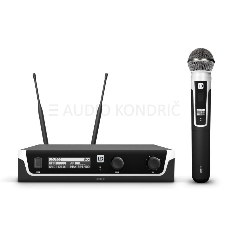 LD Systems U505 HHD Ročni dinamični daljinski mikrofon