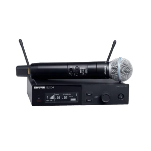 Shure SLXD24E/Beta58, Digitalni ročni daljinski mikrofon