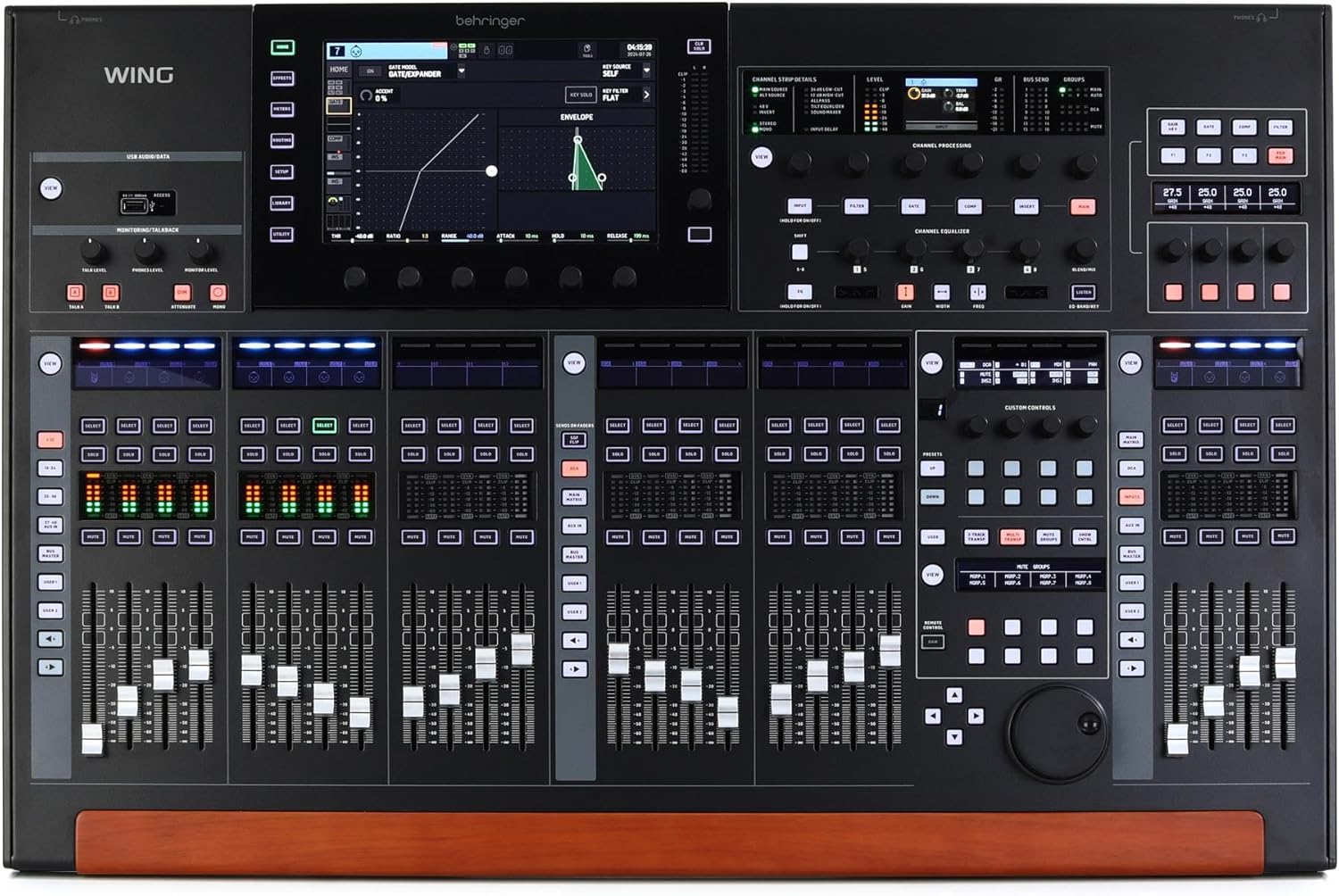 Behringer WING Black 48 kanalna digitalna mešalna miza - Kondrič d.o.o.