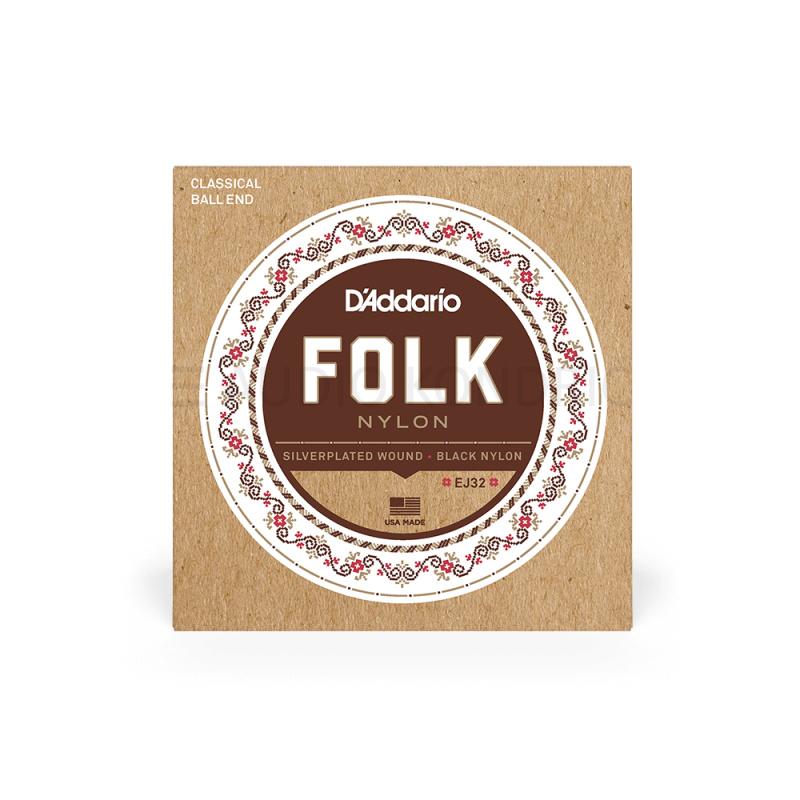 D'Addario Folk EJ32
