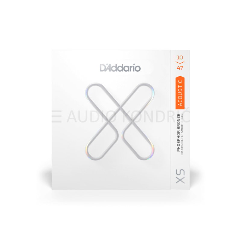 Strune za akustično kitaro DAddario XSAPB1047 10-47 Extra Light Coated