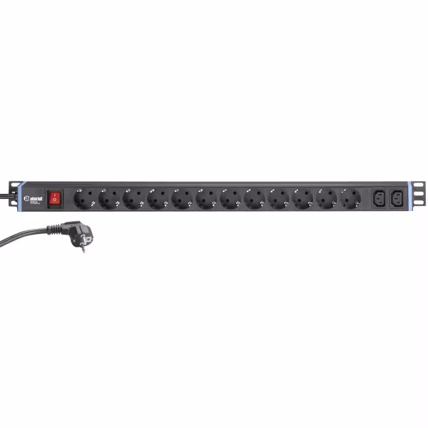 Adam Hall PDU 14S MOUNT razdelilnik 12-kratni, + 2 x IEC C13