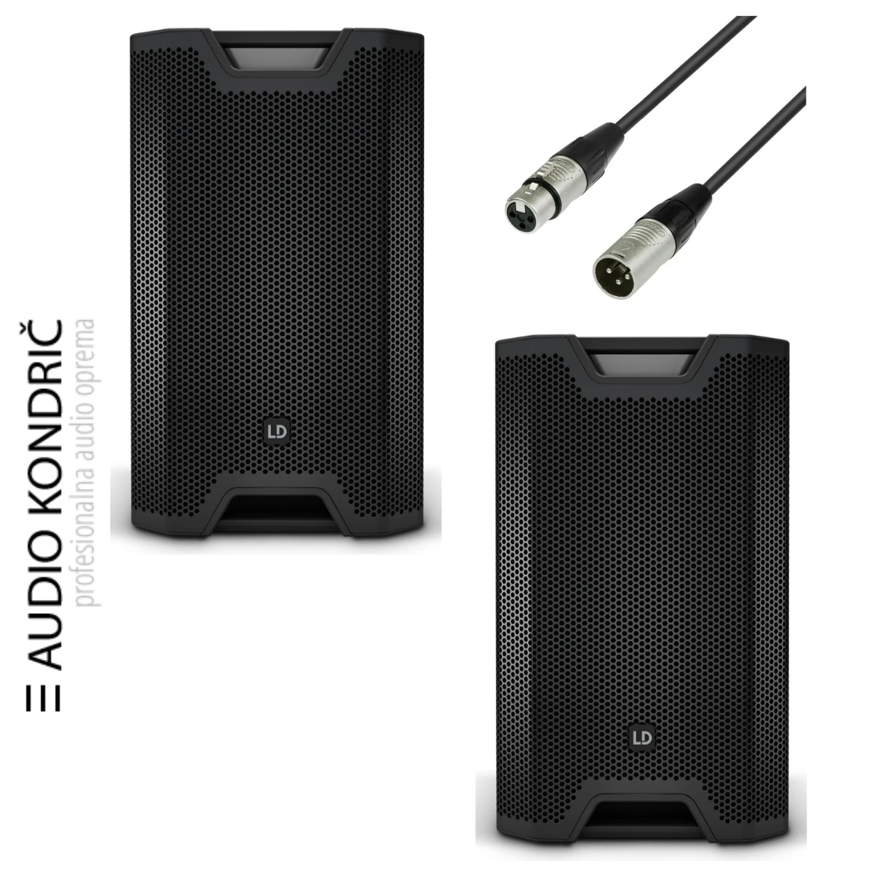 LD Systems ICOA 12 A BT 12" Aktivni zvočnik, 1200W, Bluetooth - slika 11